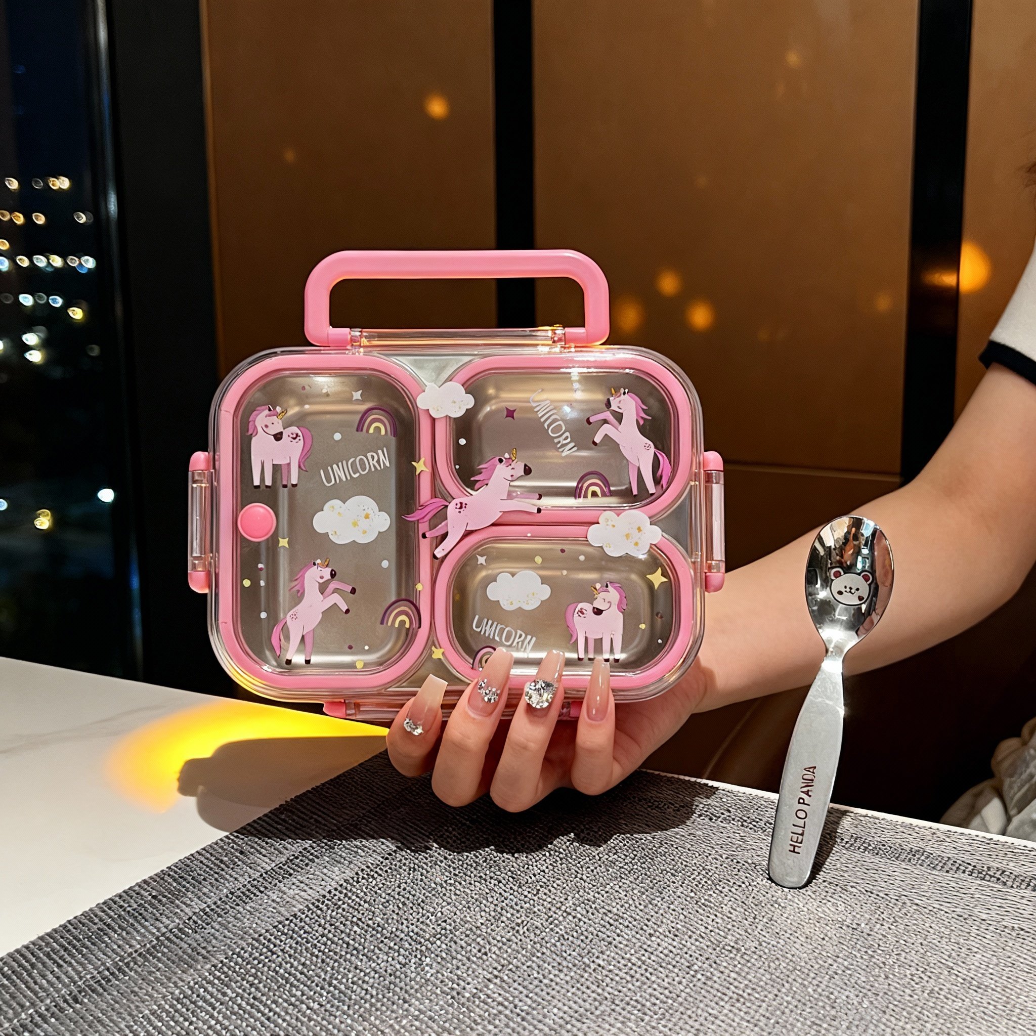 304不锈钢分格饭盒不串味防漏便携儿童幼儿园午餐盒野餐便当盒,餐饮具,饭盒/保温桶/保温提锅,淘宝优惠券,粉丝福利购,淘宝优惠卷