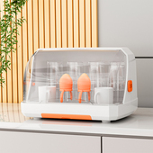 防尘杯子置物架水杯收纳盒玻璃杯茶杯托 托盘沥水杯架子茶杯收纳