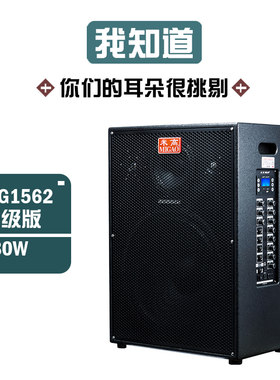 米高音响MG1562A乐队演出音响380瓦大功率卖唱音响米高订制音箱