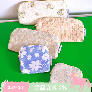 BLEU et ROSE【My oyster】多层首饰包收纳袋水晶串珠包旅行便携