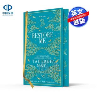 预售英文原版 Shatter Me系列4 恢复 精装 奇幻浪漫爱情流行小说 Restore Me 纽约时报畅销书作家Tahereh Mafi