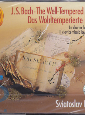 【中图音像】巴赫：十二平均律/李赫特 GD60949 钢琴4CD RCA