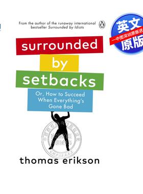 预售英文原版 被挫折包围：或者，当一切都变得糟糕时，如何成功 Surrounded by Setbacks