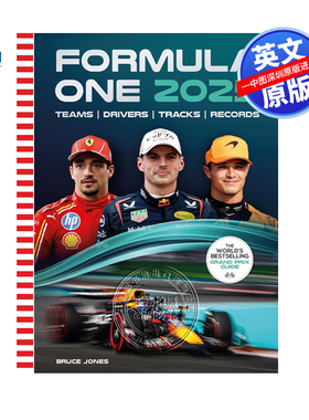 预售英文原版 F1方程式赛车2025年官方手册 Formula One 2025 赛车赛事指南 一级方程式赛车百科书 进口英文正版书籍