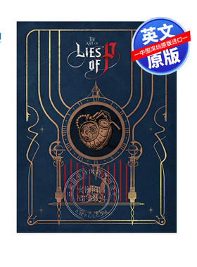 预售英文原版 匹诺曹的谎言游戏艺术设定集 精装 The Art of Lies of P 木偶奇遇记 艺术画册 周边书