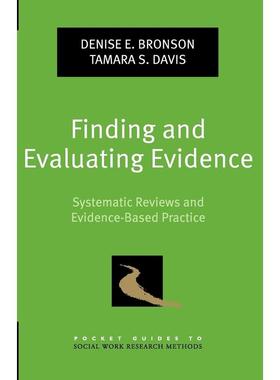 预售【按需印刷】英文原版 Finding and Evaluating Evidence寻找和评估证据 牛津大学出版 原版进口正版书籍