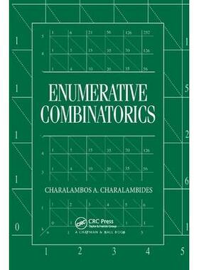 【预售 按需印刷】英文原版枚举组合学Enumerative Combinatorics原装进口正版书籍