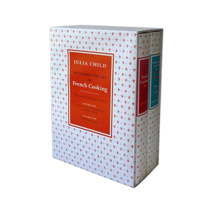 预售英文原版 掌握法国烹饪艺术2册套装 精装 第一二集 法国菜制作科普指南 Mastering the Art of French Cooking