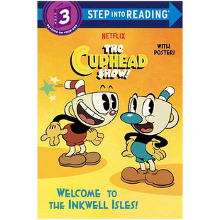 英文原版 Welcome to the Inkwell Isles! 欢迎来到墨水池群岛 The Cuphead Show! 茶杯秀 进口英文正版书籍