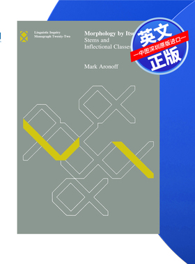 【预售 按需印刷】形态学本身 Morphology by Itself  Mark Aronoff 进口英文正版书籍