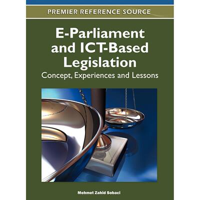 【预售 按需印刷】英文原版电子议会与基于ICT的立法E-Parliament and ICT-Based Legislation原装进口正版书籍