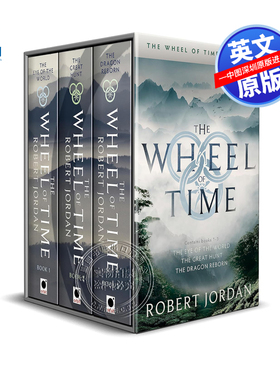 【预售英文原版】时光之轮盒装套装1 1-3卷 The Wheel of Time Box Set 1: Books 1-3 进口英文正版书籍