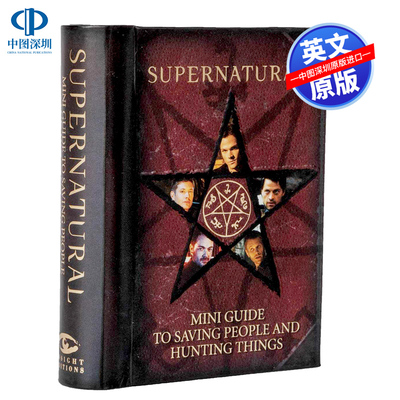 预售英文原版 邪恶力量 拯救人类和狩猎怪物迷你指南 精装全彩艺术书 Supernatural Mini Book 影视美剧周边