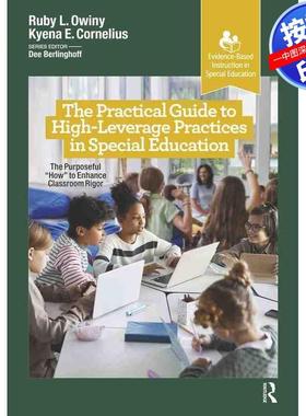 预售【按需印刷】英文原版 特殊教育高影响力实践实用指南 The Practical Guide to High-Leverage Practices in Special Educatio