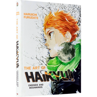 英文原版 精装排球少年原画集 结束与起始 古馆春一 The Art of Haikyu Endings and Beginnings 插画画册 日本日漫周边