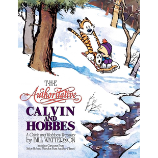 预售英文原版 卡尔文和霍布斯 The Authoritative Calvin and Hobbes 幽默 卡通漫画 跳跳虎 经典漫画 进口正版英文书籍 精装