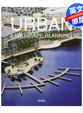 英文原版 城市景观规划 精装 详解世界各地优秀设计师公共空间景观成功项目案例参考指南艺术书 Urban Landscape Planning画册