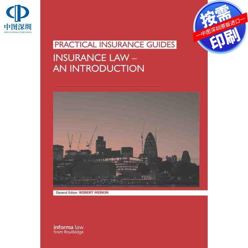 预售【按需印刷】英文原版 保险法:导论 Insurance Law: An Introduction 原装进口正版书籍