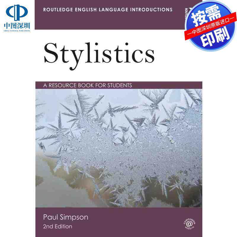 预售【按需印刷】英文原版 风格学 Stylistics 原装进口正版书籍