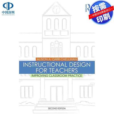 预售【按需印刷】英文原版 教师的教学设计 Instructional Design for Teachers 原装进口正版书籍