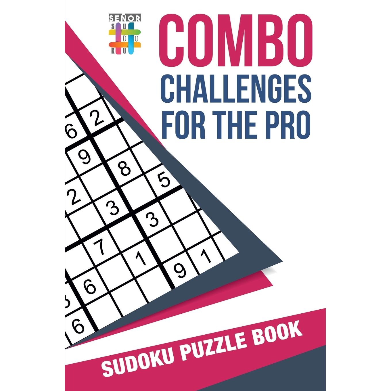 【预售 按需印刷】英文原版Combo Challenges for the Pro | Sudoku Puzzle Book进口原版正版书籍