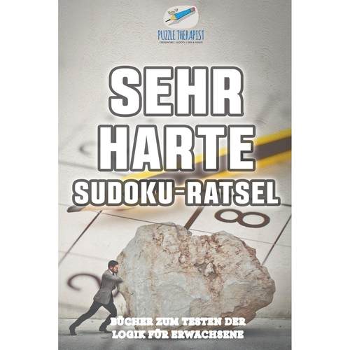 【预售 按需印刷】德文原版Sehr Harte Sudoku-R?tsel | Bücher zum Testen der Logik für Erwachsene德语ger进口原版正版书籍