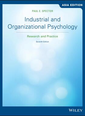 【预售 按需印刷】英文原版工业和组织心理学亚洲版第7版Indust and Org Psychology 7e Asia Editio原装进口正版书籍