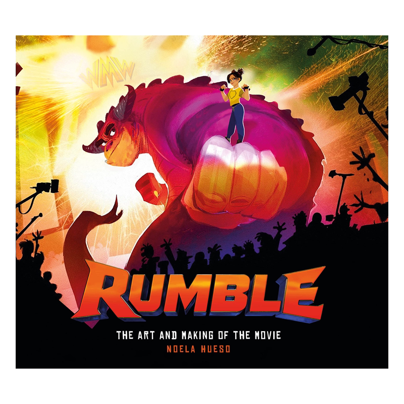 英文原版 怪兽训练营 喜剧动画电影艺术设定集 精装 Rumble: The Art 无敌劲挞王打怪大乱斗怪兽大战周边画册书 Monster on Hill