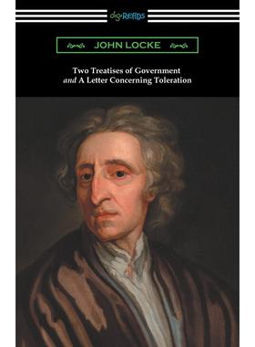 【预售 按需印刷】英文原版 政府论两篇和容忍书简（附亨利·莫利的引言） Two Treatises of Government and A Letter Concerning