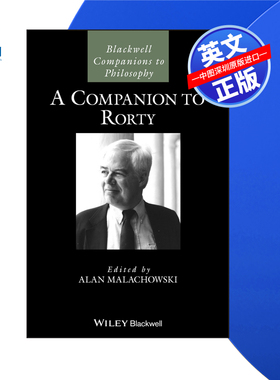 【预售 按需印刷】Wiley出版 罗蒂的同伴 A Companion to Rorty 进口英文正版书籍