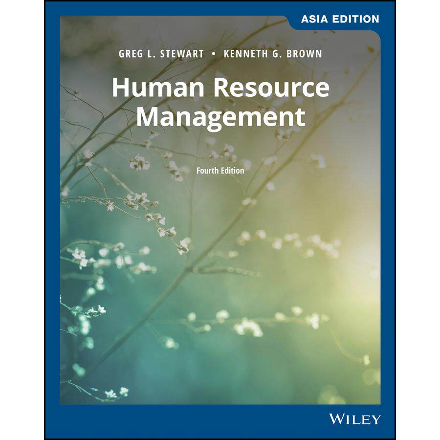 【预售 按需印刷】英文原版人力资源管理 4e 亚洲版Human Resource Management 4e Asia原装进口正版书籍