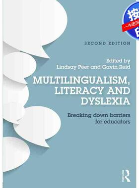 预售【按需印刷】英文原版 多语言、读写能力和阅读障碍 Multilingualism  Literacy and Dyslexia 原装进口正版书籍