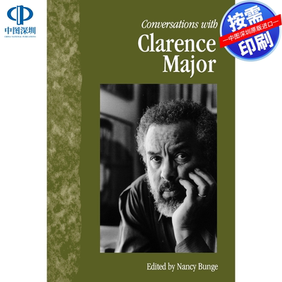 预售【按需印刷】英文原版 与克拉伦斯·马杰的对话 Conversations with Clarence Major 原装进口正版书籍