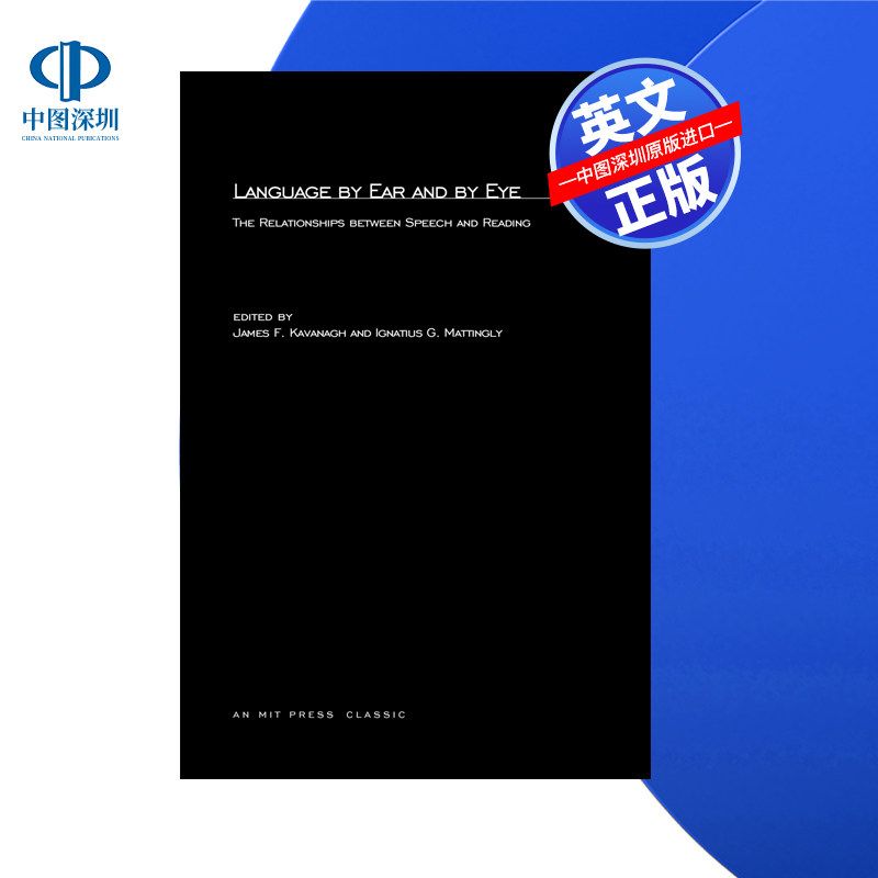 【预售 按需印刷】耳朵和眼睛的语言：说话和阅读的关系 Language By Ear And By Eye 进口英文正版书籍