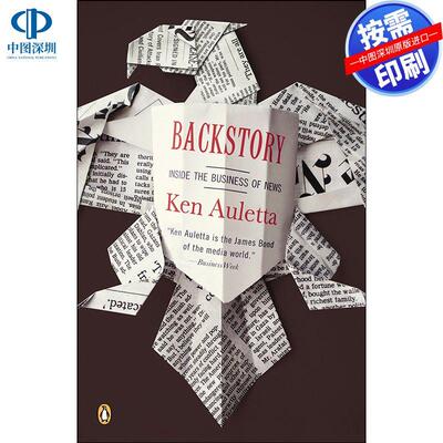 预售【按需印刷】英文原版 背景故事Backstory原版进口书籍