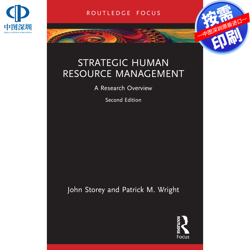 预售【按需印刷】英文原版 战略人力资源管理 Strategic Human Resource Management 原装进口正版书籍