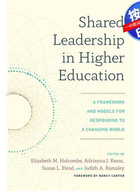 预售【按需印刷】英文原版 高等教育中的共享领导 Shared Leadership in Higher Education 原装进口正版书籍