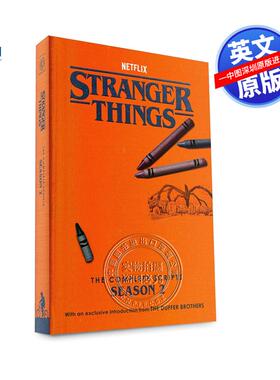预售英文原版 怪奇物语剧本书2 Stranger Things Scripts 怪奇物语周边 可搭怪奇物语立体书怪奇物语设定集小说 怪奇物语官方周边
