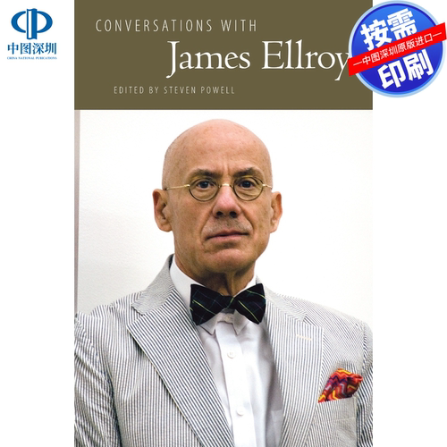 预售【按需印刷】英文原版 与詹姆斯·埃尔罗伊的对话（修订版） Conversations with James Ellroy (Revised) 原装进口正版书籍