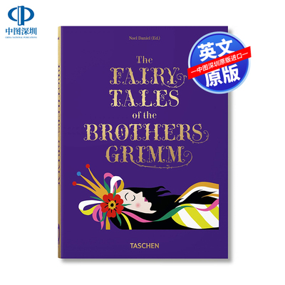 现货Taschen40周年纪念版系列：Fairy Tales.Grimm & Andersen格林童话与安徒生童话合集 儿童故事 TASCHEN原版 精装厚本