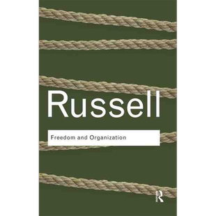 【预售 按需印刷】自由和组织 Freedom and Organization 英文正版书籍
