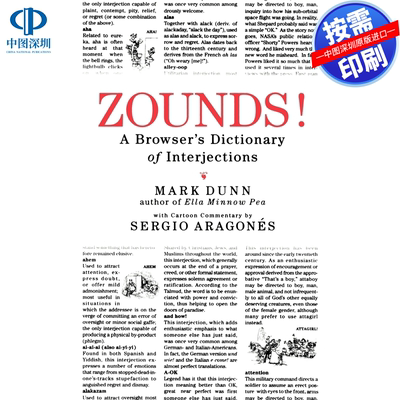预售 按需印刷 英文原版 天哪！ Zounds! 进口书籍正版