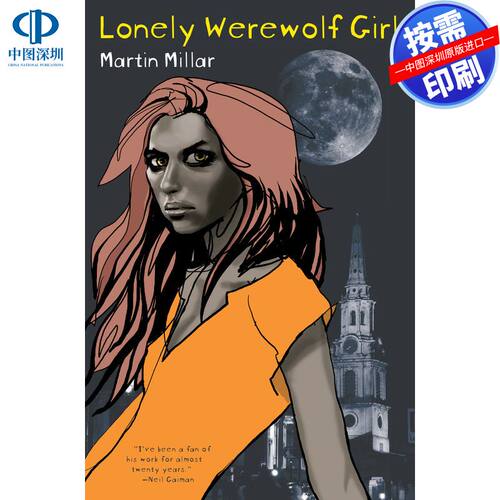 预售【按需印刷】孤独的狼人女孩Lonely Werewolf Girl企鹅兰登出版 进口书籍正版