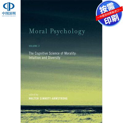 预售【按需印刷】预售 翼龙冰雹Moral Psychology, Volume 2企鹅兰登出版 进口书籍正版