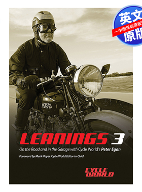 英文原版 倾斜3 Leanings 3 彼得·伊根 On the Road and in the Garage with Cycle World s Peter Egan 摩托车 进口正版书