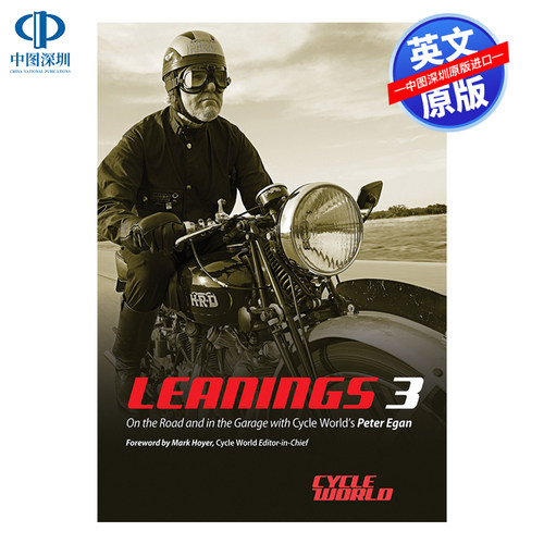 英文原版 倾斜3 Leanings 3 彼得·伊根 On the Road and in the Garage with Cycle World s Peter Egan 摩托车 进口正版书