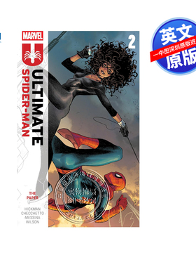 英文原版 DC漫画 乔纳森·希克曼 终极蜘蛛侠 第2卷 Ultimate Spider-Man by Jonathan Hickman Vol. 2 进口英文正版书籍