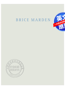 英文原版 布莱斯·马尔顿：大理石和绘画 作品集 Brice Marden: Marbles and Drawings 进口英文版书籍