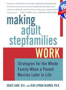 预售 按需印刷 英文原版 让成年继家庭工作 Making Adult Stepfamilies Work 进口书籍正版