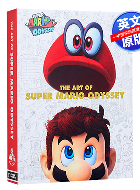 预售英文原版 超级马里奥奥德赛 精装艺术设定集 The Art of Super Mario Odyssey 马力欧 任天堂动作冒险游戏周边画册书